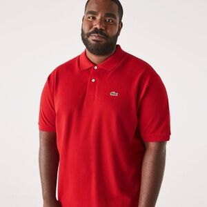 Lacoste Men's Red Polo Shirt